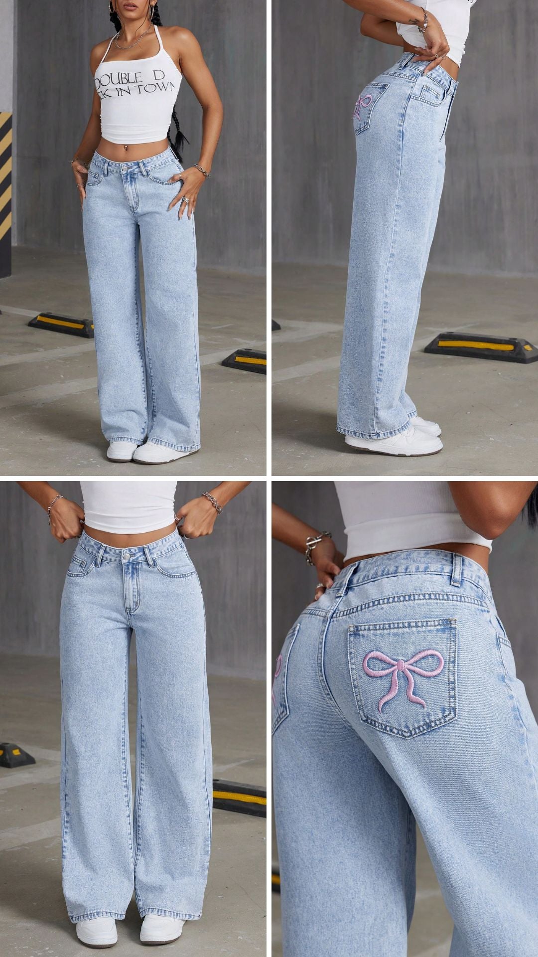 ROSÉ EDGE JEANS