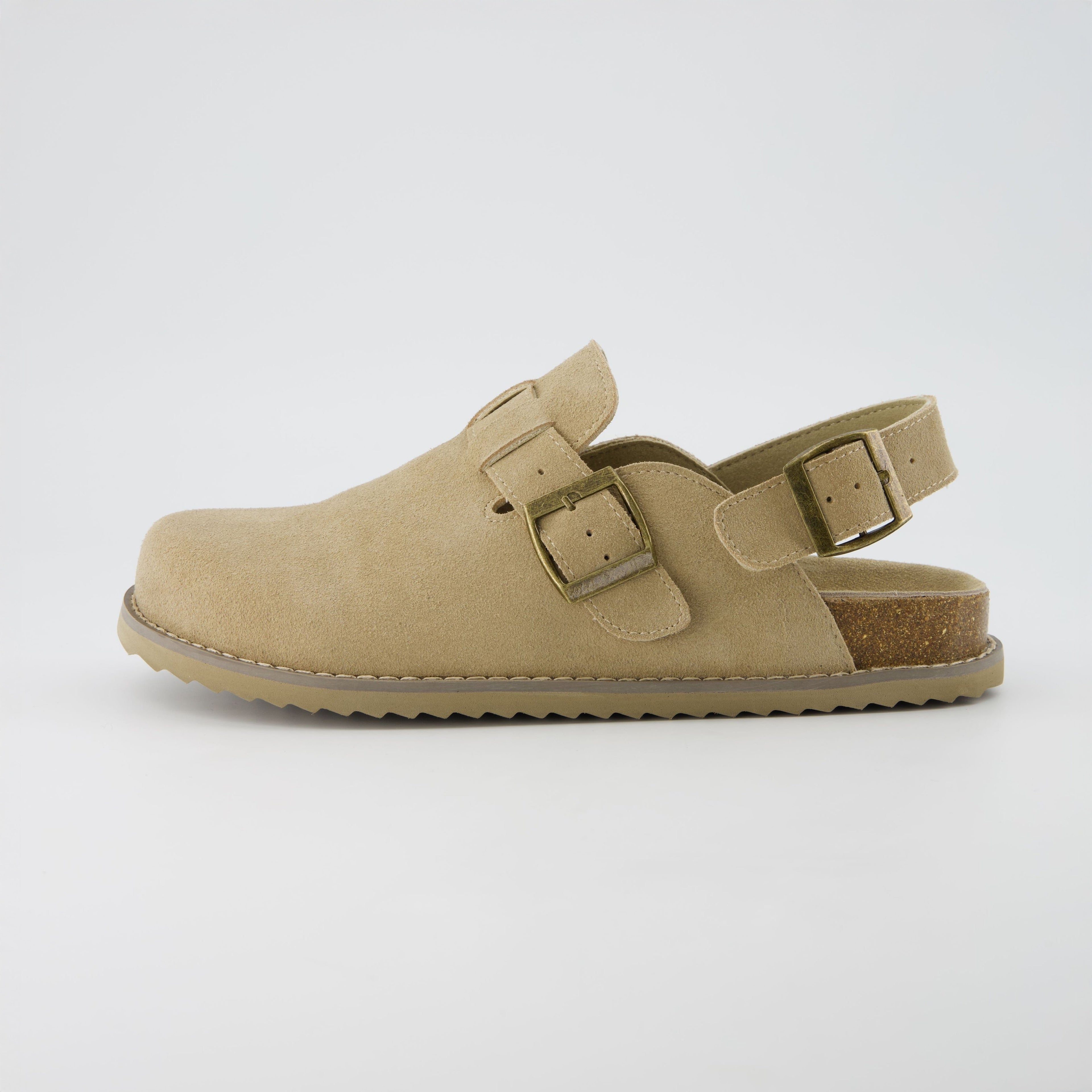 Brooklyn Suede Womens Slides
