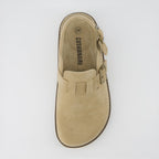 Brooklyn Suede Womens Slides