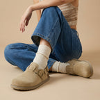 Brooklyn Suede Womens Slides