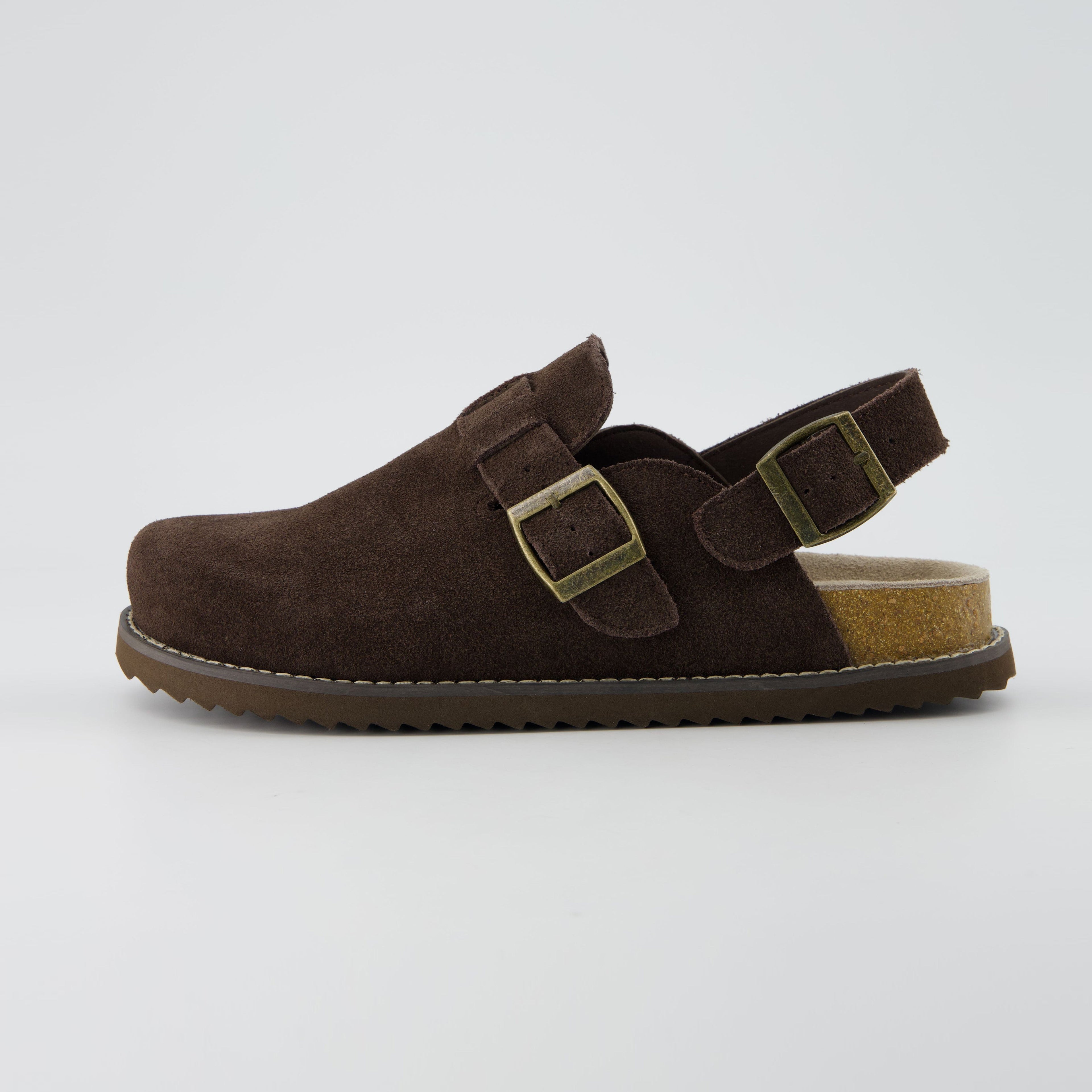 Brooklyn Suede Womens Slides