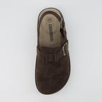 Brooklyn Suede Womens Slides