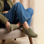 Brooklyn Suede Womens Slides