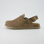 Brooklyn Suede Womens Slides