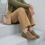 Brooklyn Suede Womens Slides