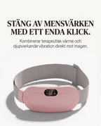 LINDRA™ Värme- & Massagedyna – Mensvärkslindring