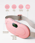LINDRA™ Värme- & Massagedyna – Mensvärkslindring