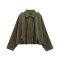 BOMBER SUEDE EFFECT JACKET