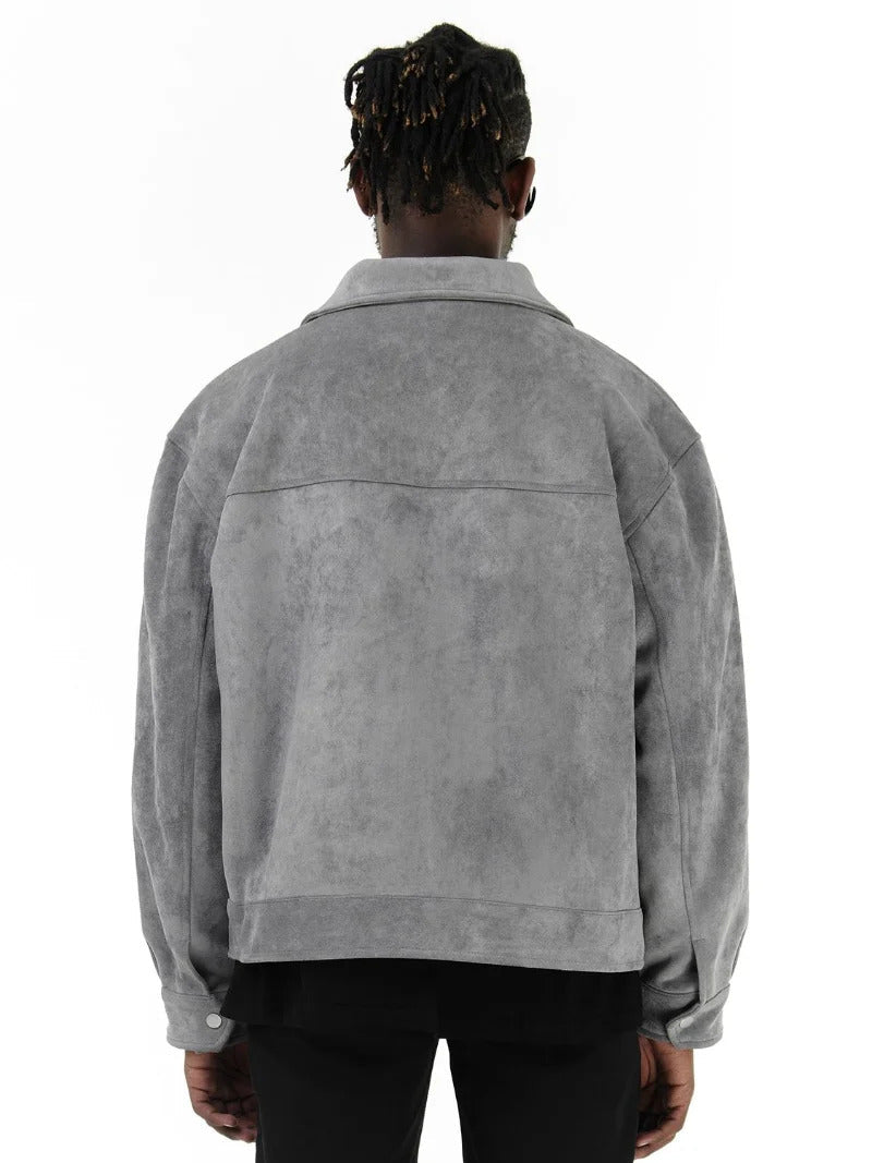 SUEDE EFFECT JACKET
