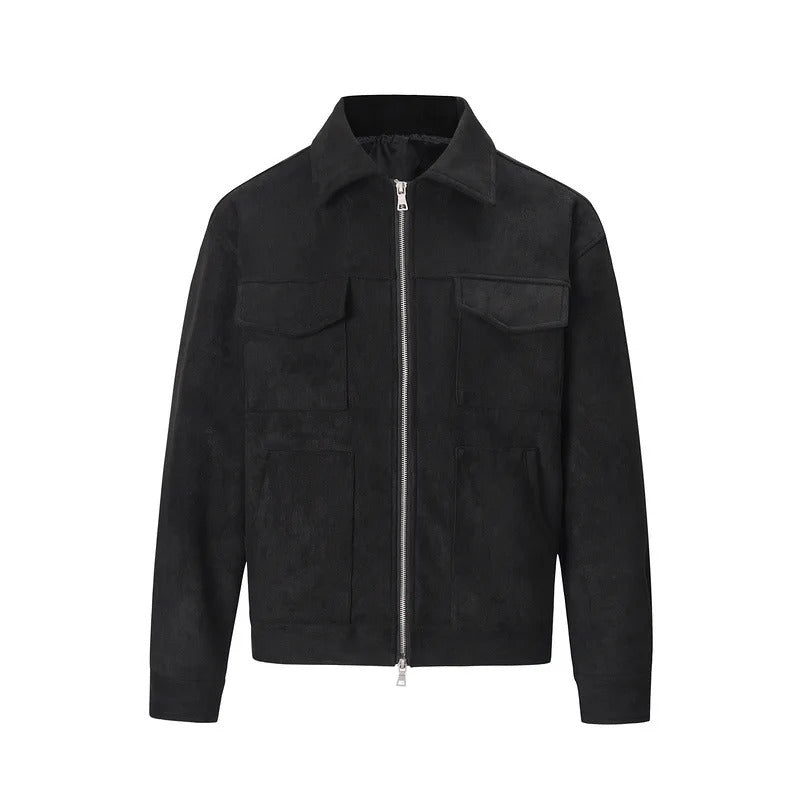 SUEDE EFFECT JACKET