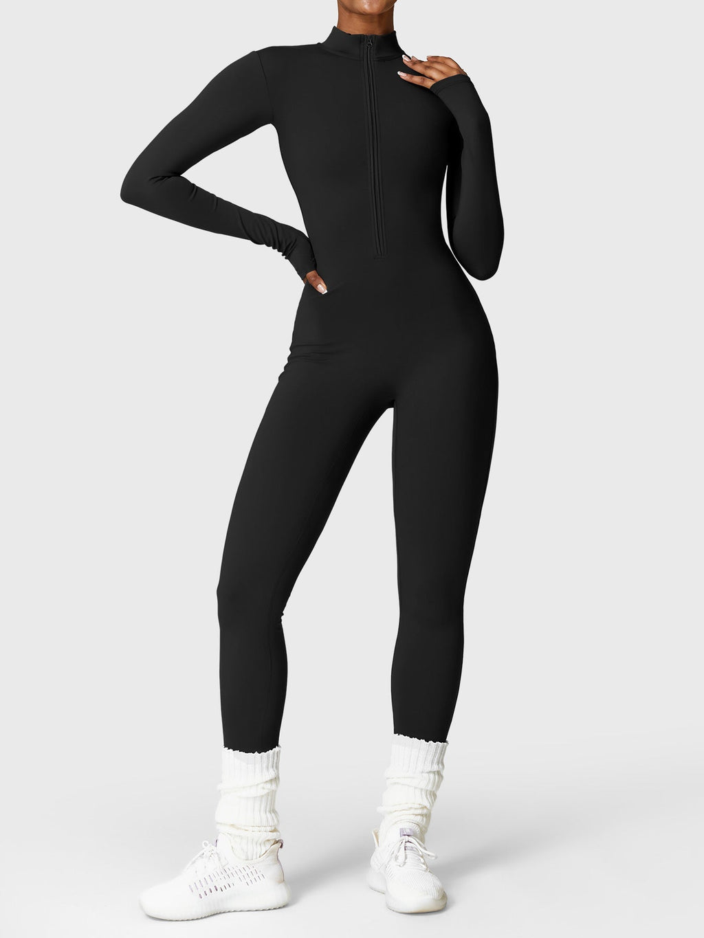 Lyera™ Värmande Fleece Jumpsuit