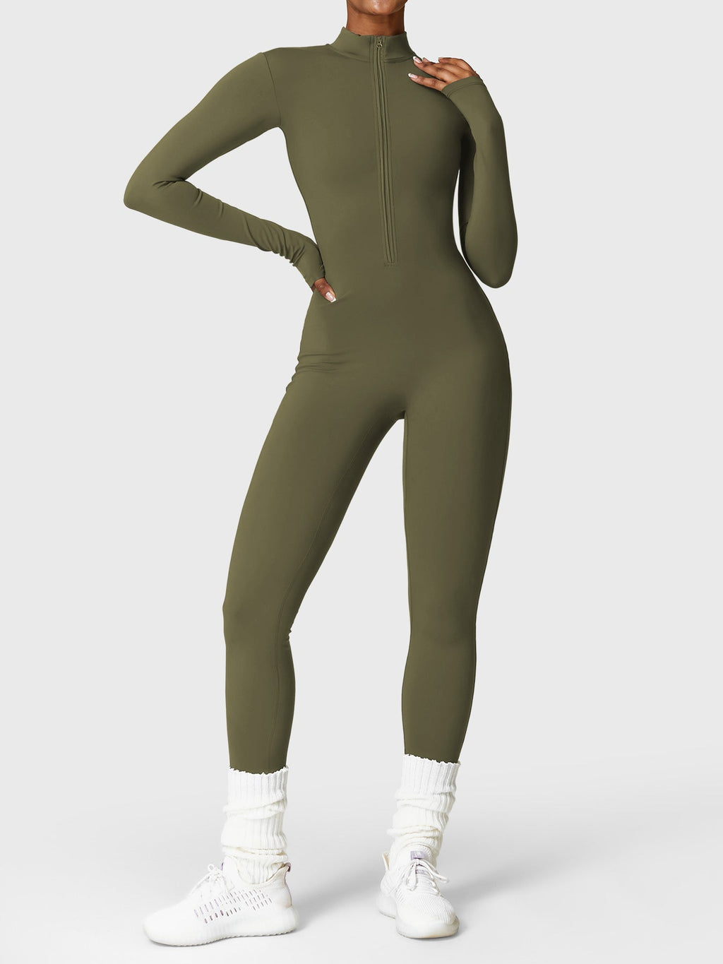 Lyera™ Värmande Fleece Jumpsuit